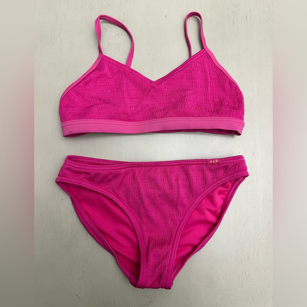 Abercrombie Kids Fuchsia Bikini Set